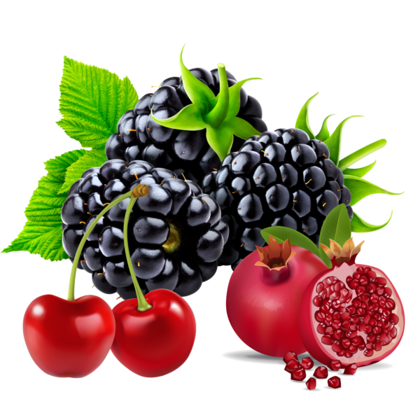 Bimo 12000 - BLACKBERRY CHERRY POMEGRANATE
